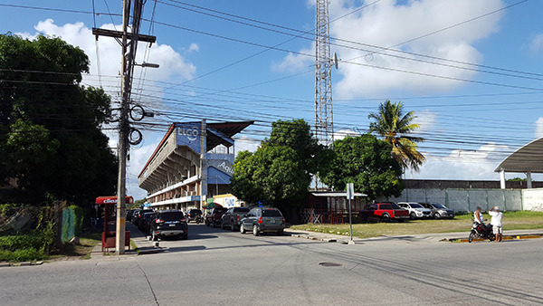 Estadio en Puerto Cortés